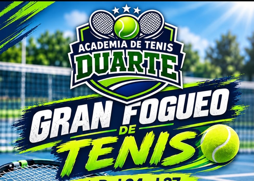Academia de Tenis Duarte anuncia fogueo